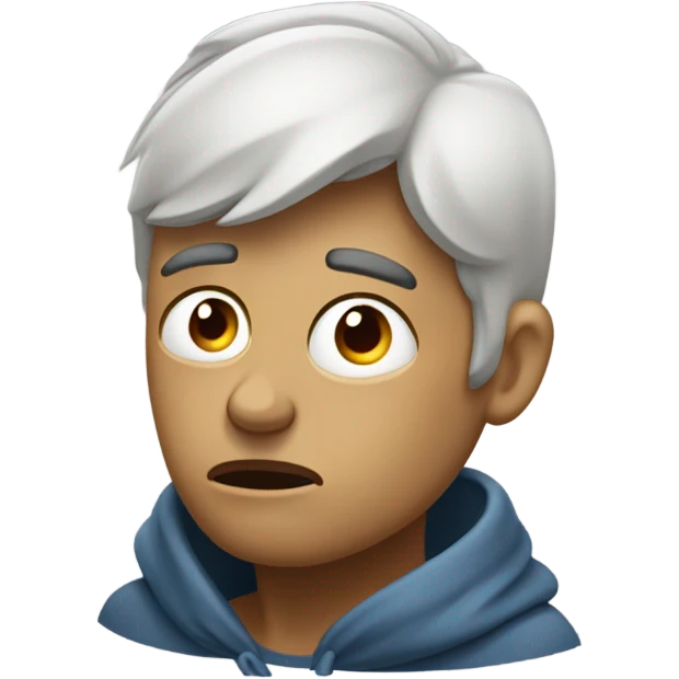 sigh emoji