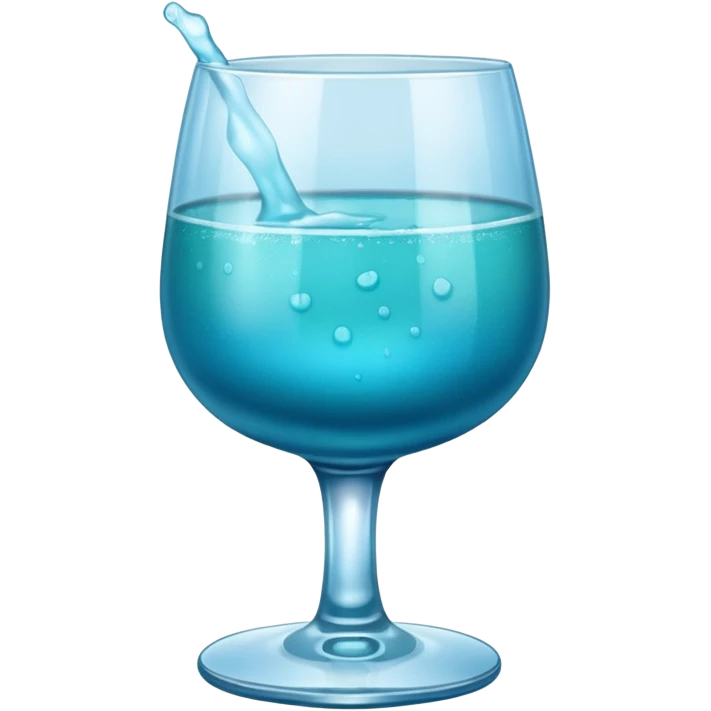 blue curaçao liquor emoji