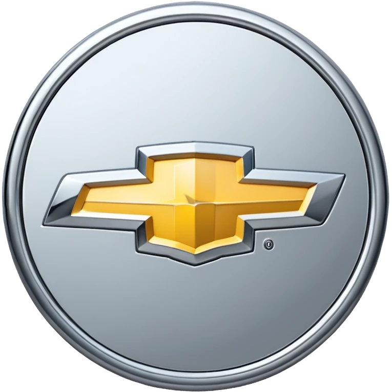Minimalistic Chevy logo emoji