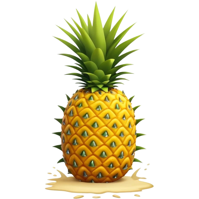 A pineapple’s hitting the gritty  emoji