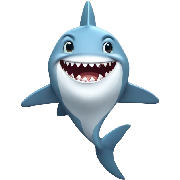 Jeff the shark emoji