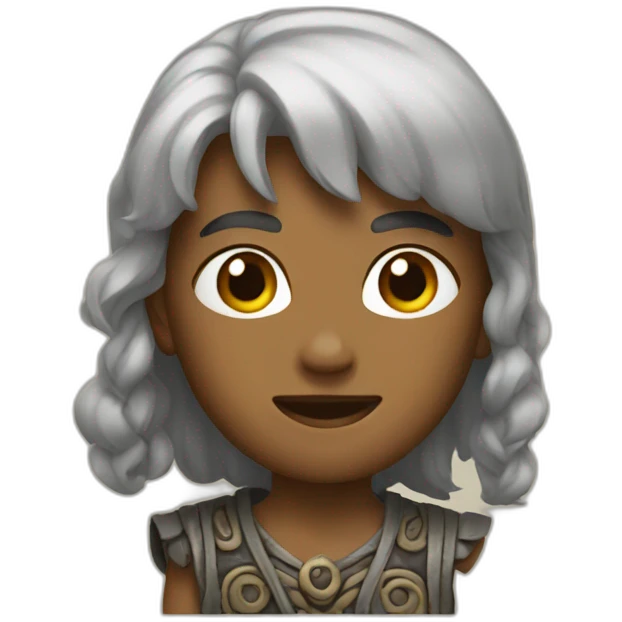 Moaï emoji