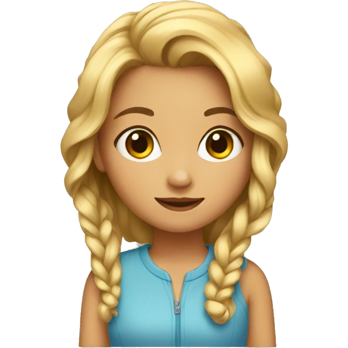 A girl  emoji