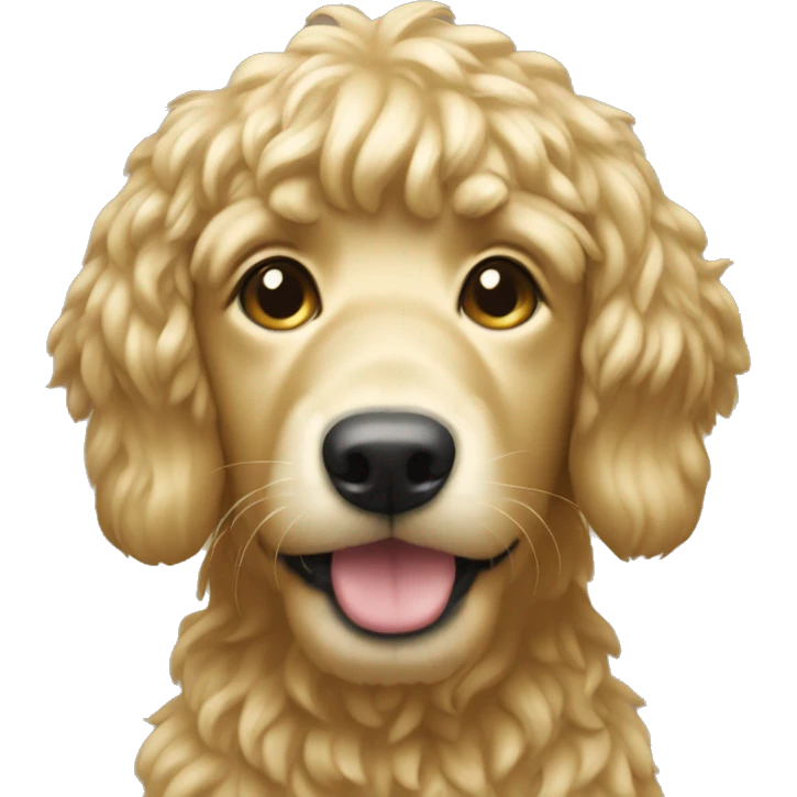 Golden doddle emoji