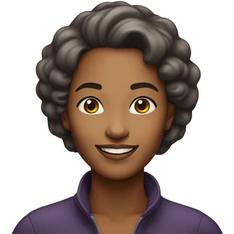 the woman has become younger emoji