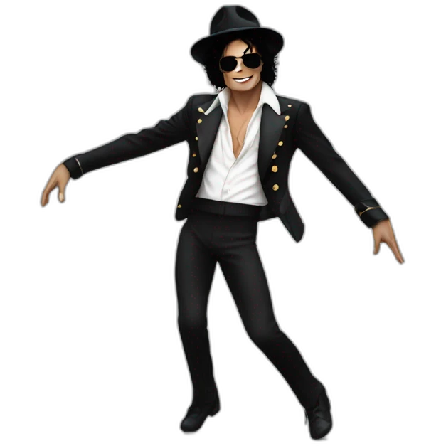 Michael jackson dance emoji