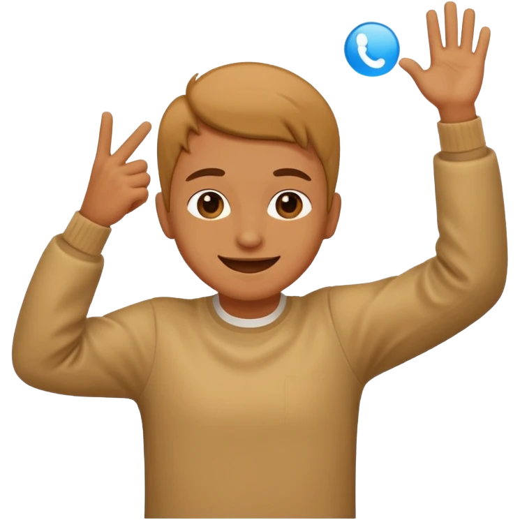 Dabbing emoji
