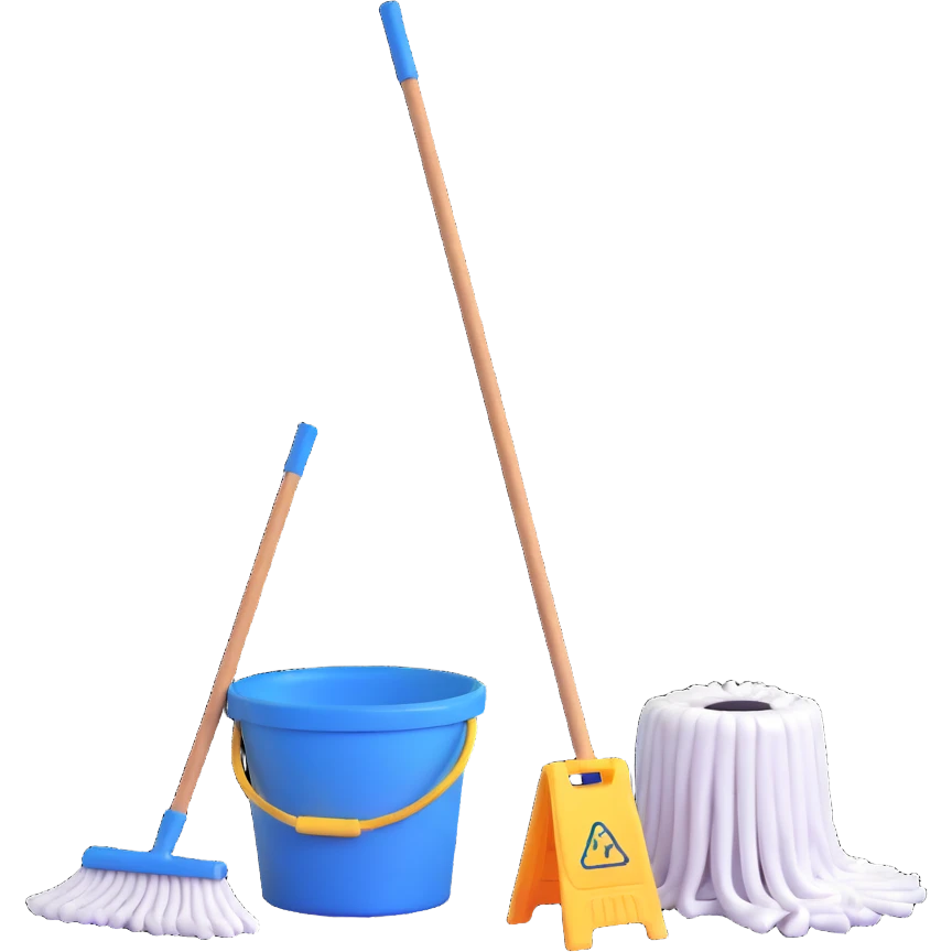 mop and bucket emoji