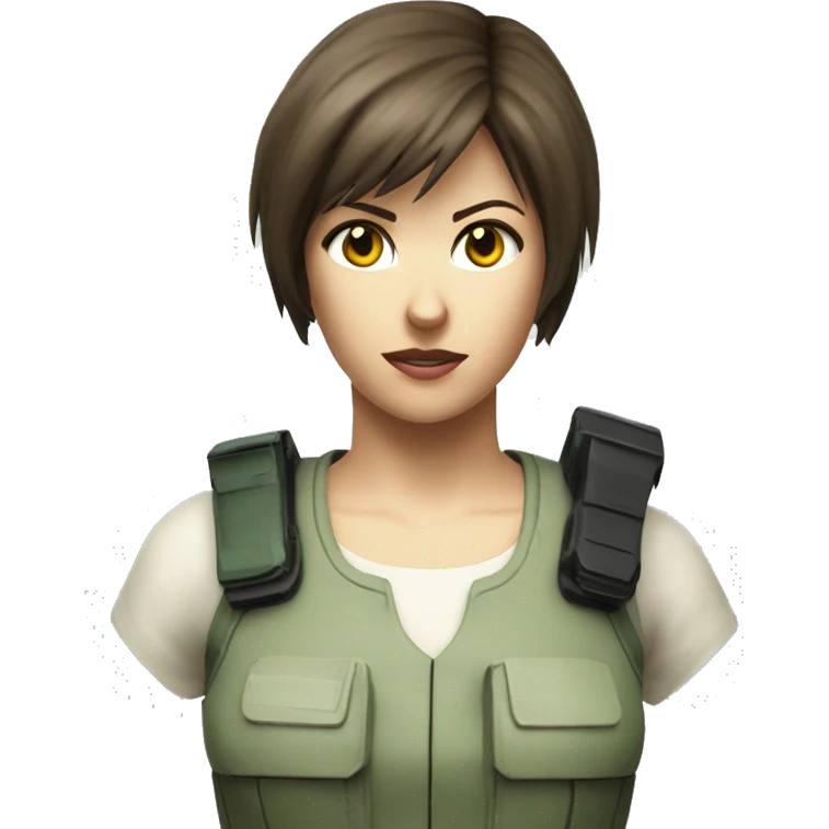Rebecca Chambers from Resident Evil emoji