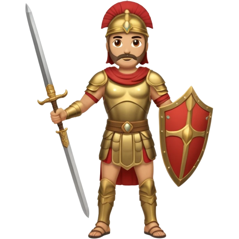 Famoso general cartagines de alto rango de la época púnica, foto del cuerpo entero emoji