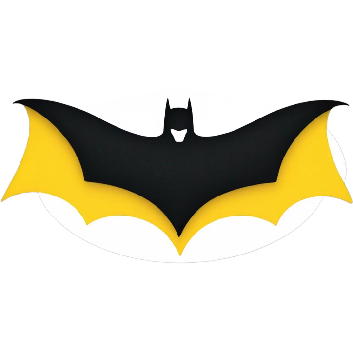 batman logo emoji