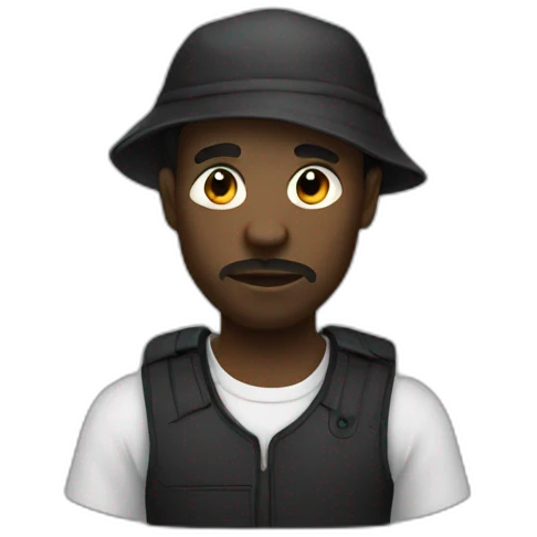 black-robber emoji