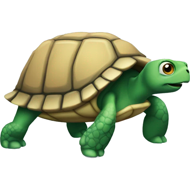 smart turtle emoji