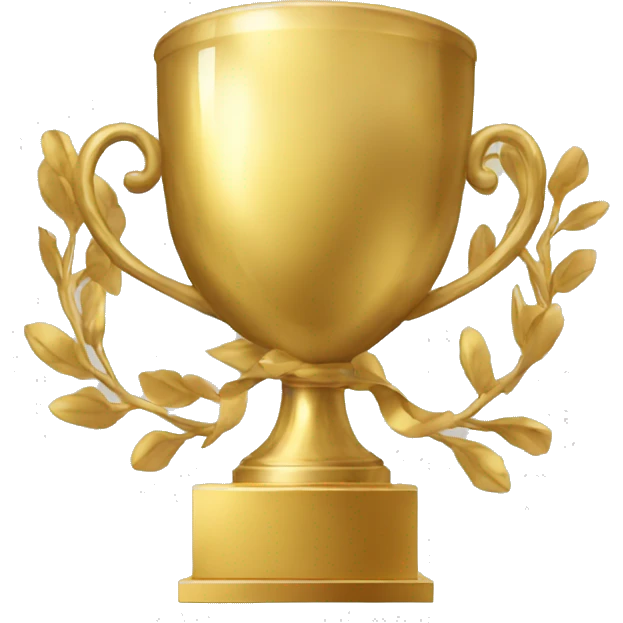 trophy gold emoji