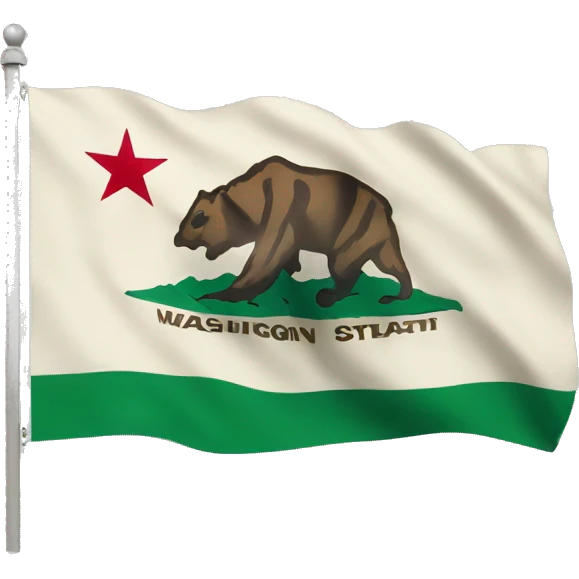 Washington State flag emoji