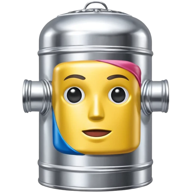 jeff koons style spam durag sculpture  emoji