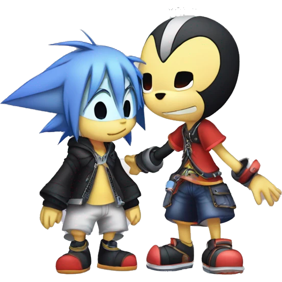 Sora hug kingdom hearts hugging stitch emoji