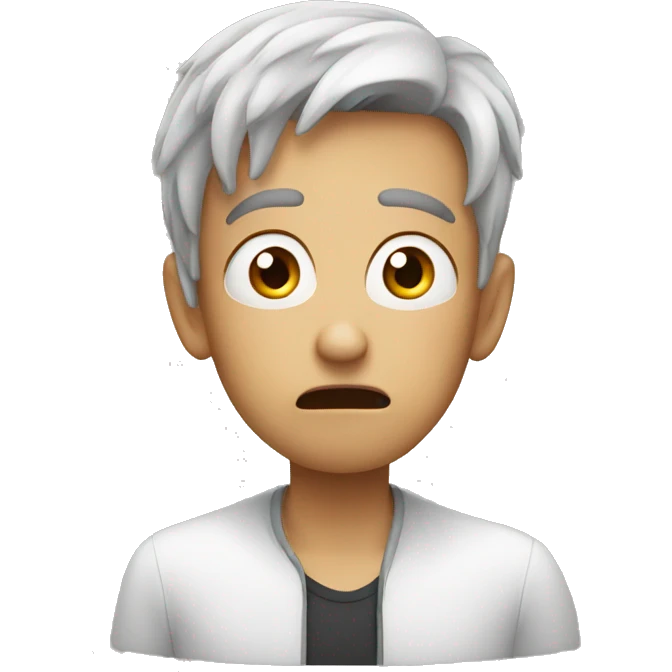 Nervous emoji
