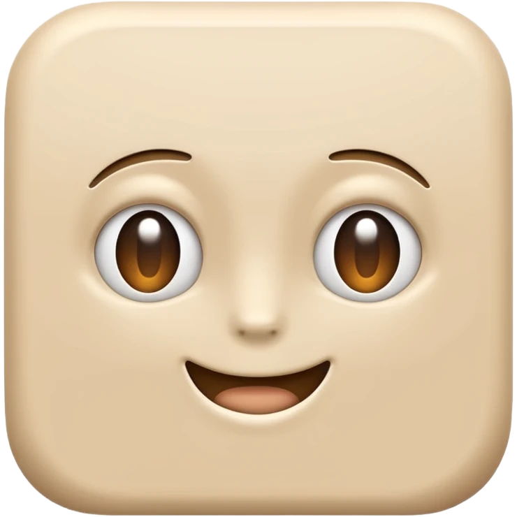 Beige aesthetic emoji