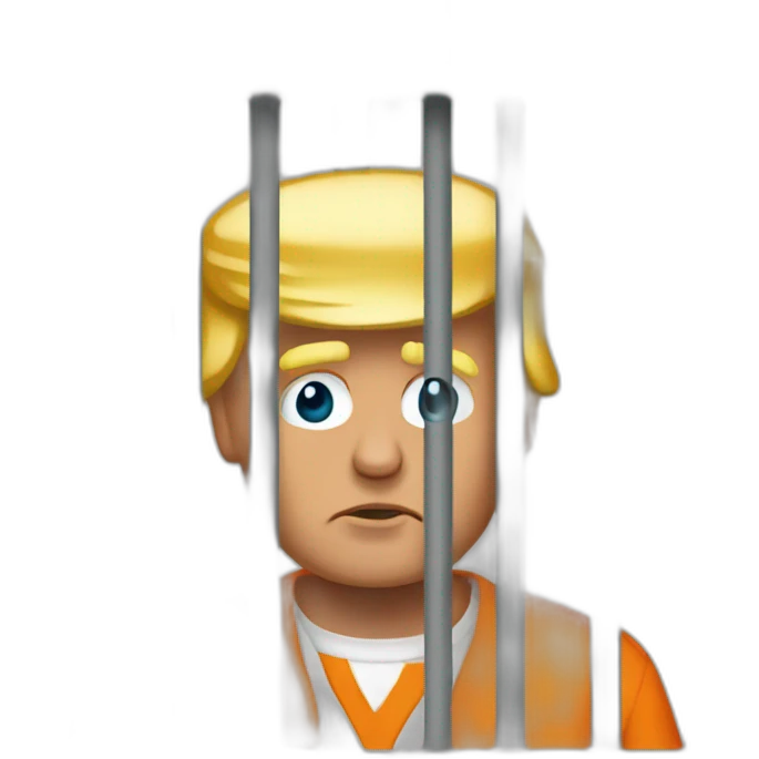 trump-in-jail-cell emoji