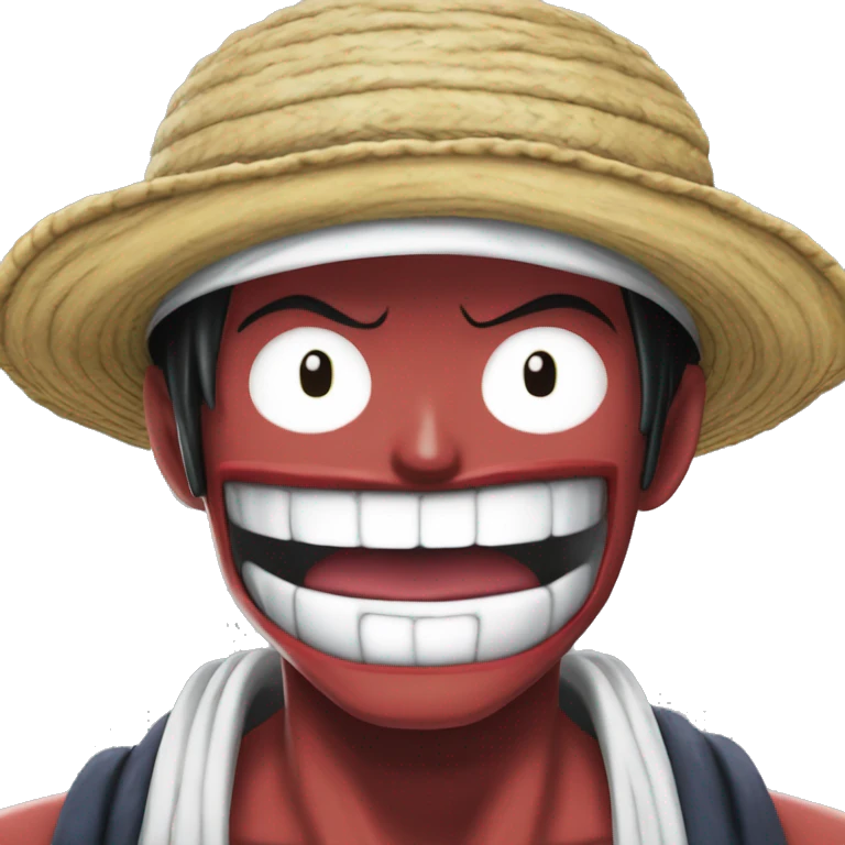 Luffy Gear 5 in one piece emoji
