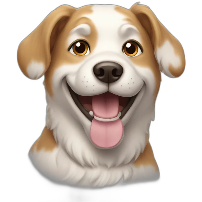 happy dog emoji