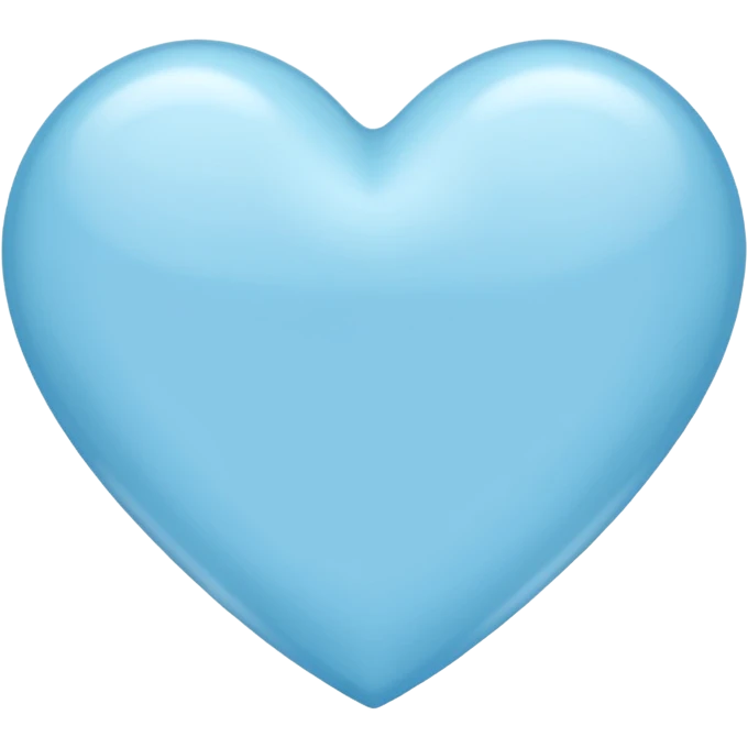 Corazon azul claro emoji