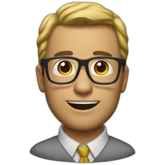 Classic nerd emoji emoji