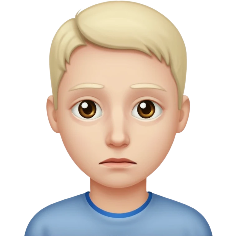 una persona que no se siente bien  emoji