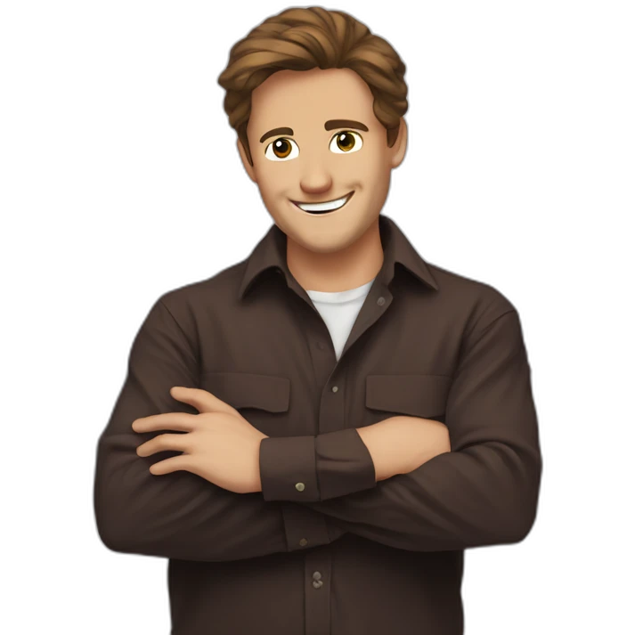 happy brown hair boy meme emoji