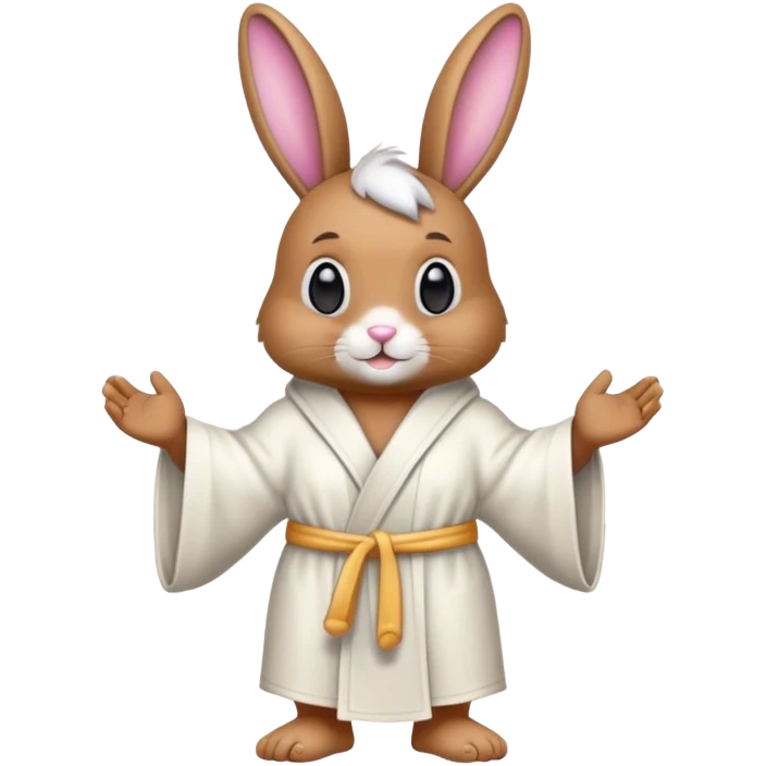 The Trix bunny as Jesus emoji