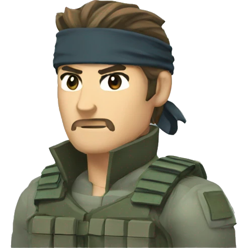 Solid snake emoji