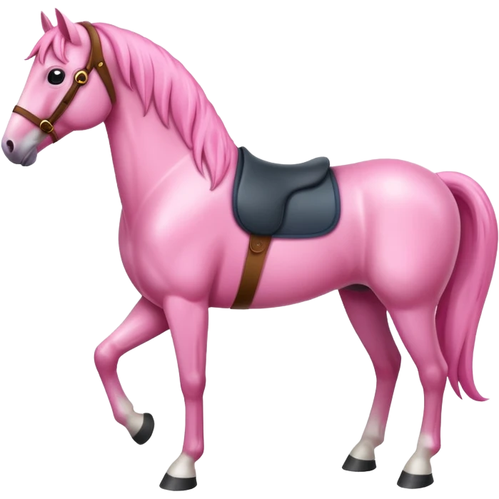 Caballo rosa  emoji