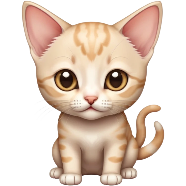 Ориентальный котенок emoji
