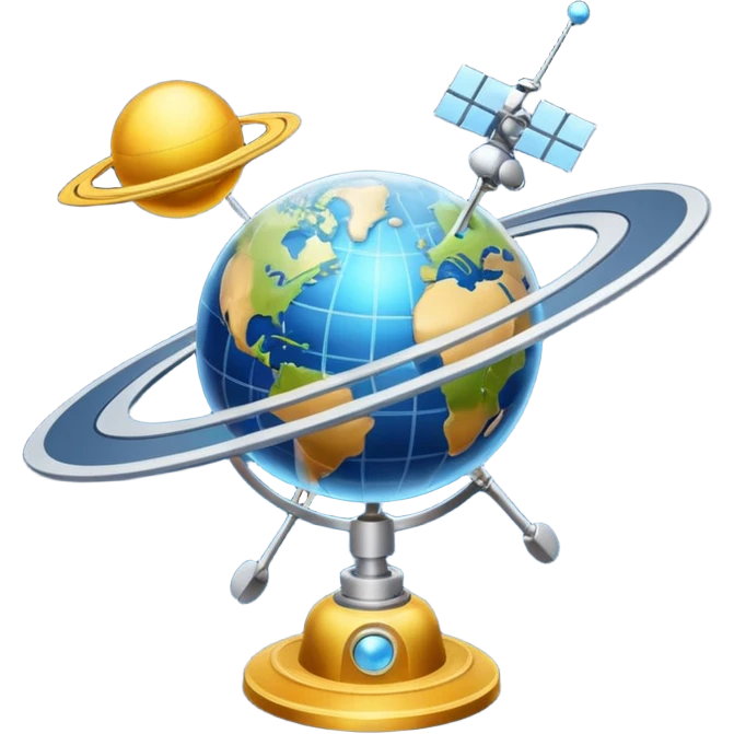 GPS-satellite system emoji