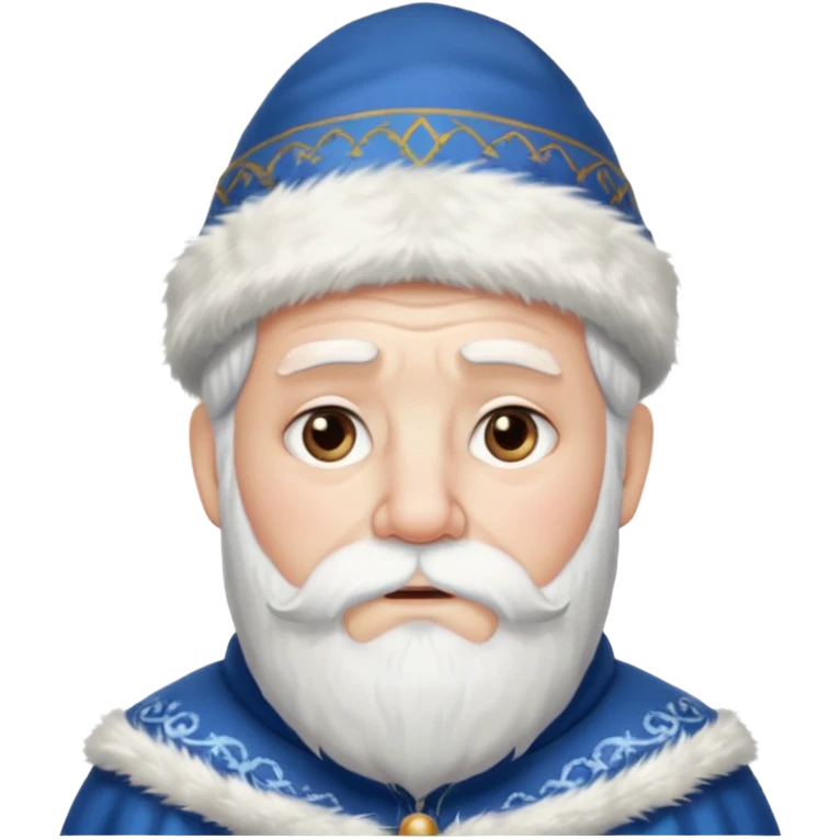Father Frost SAD emoji