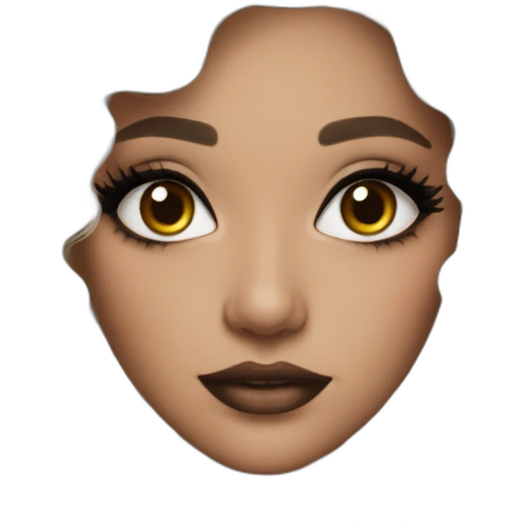 Morgane makeup emoji