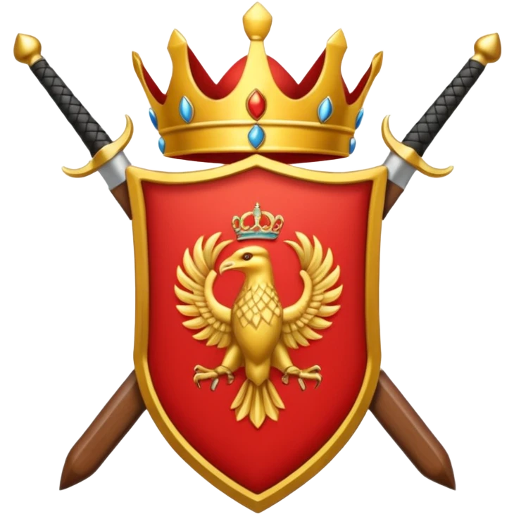 El escudo de armas del apellido Montaño  emoji