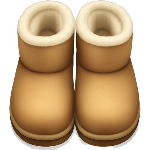 Ugg slippers emoji