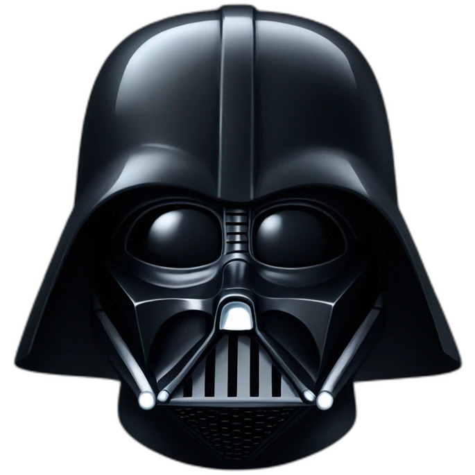 Darth Vader mask emoji