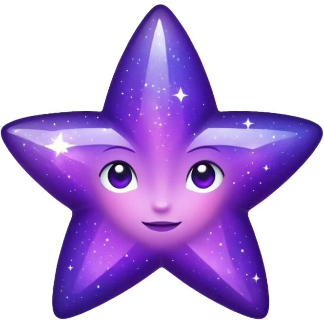 Etoile violette emoji