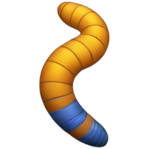 Nasa worm logo emoji