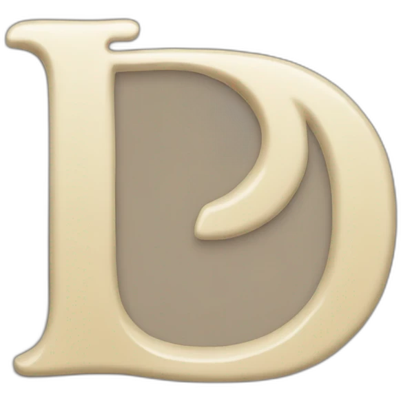 The letter d emoji