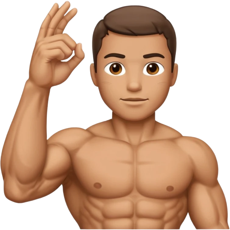 Fist and palm salute emoji