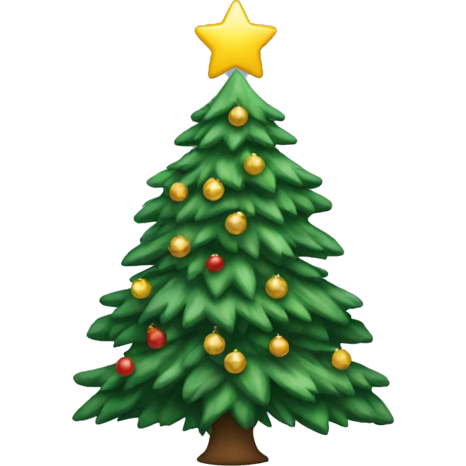 Christmas tree emoji
