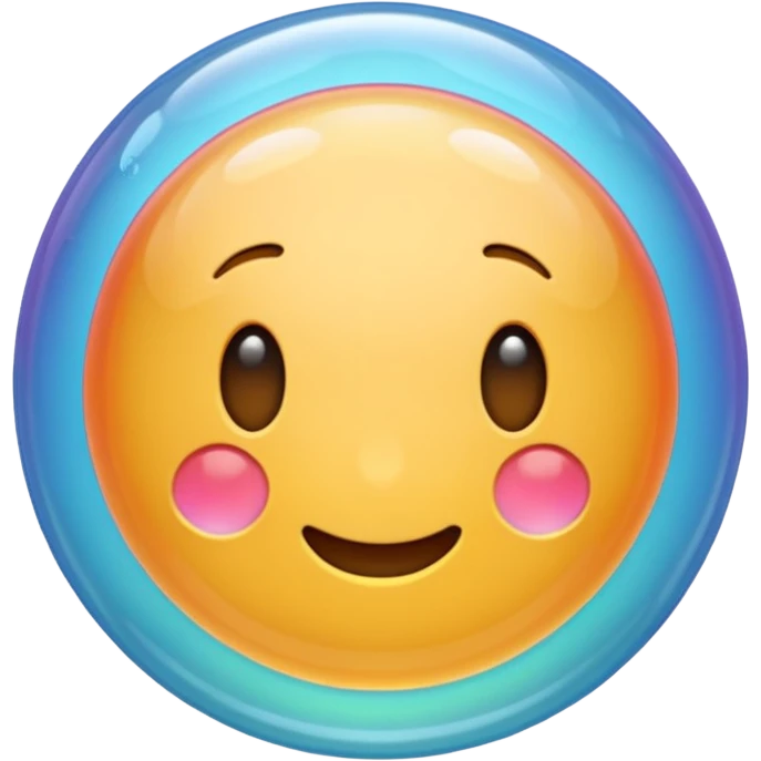 Bulle de parole avec emoji