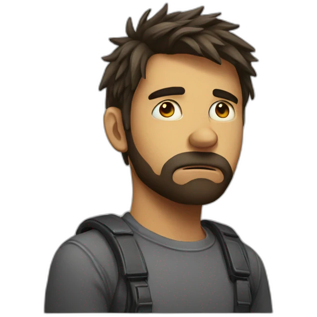 Sad gamer emoji