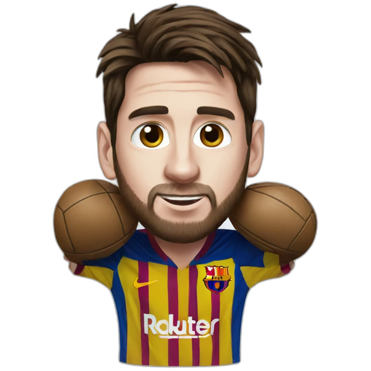 Leo messi emoji