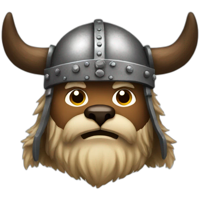 Bear Viking emoji