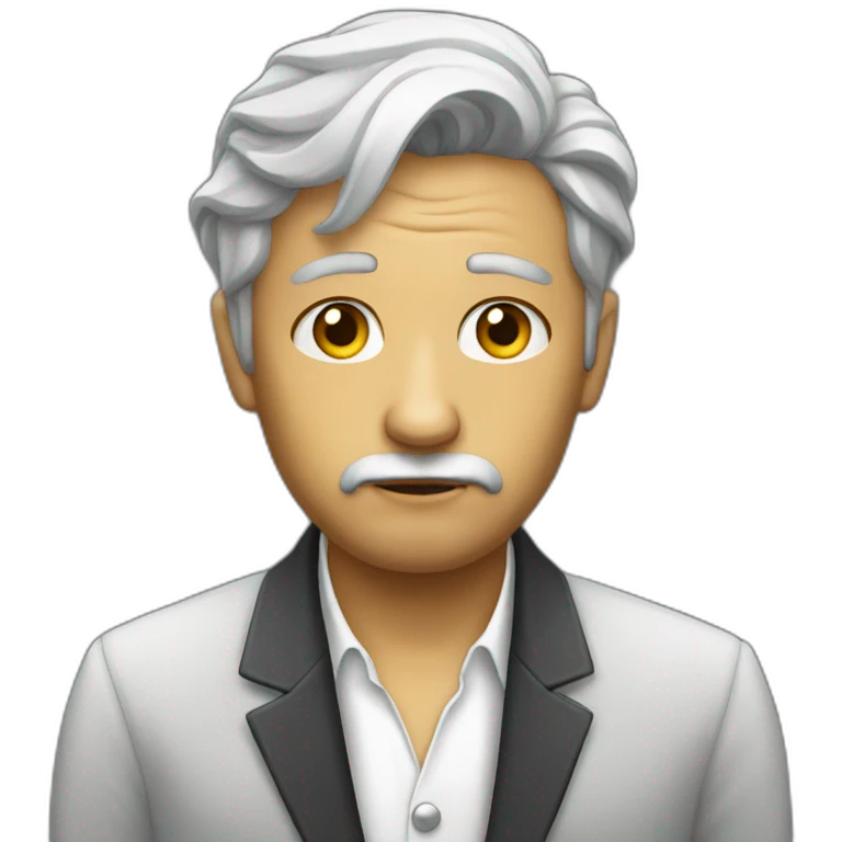 Sad jeweller emoji